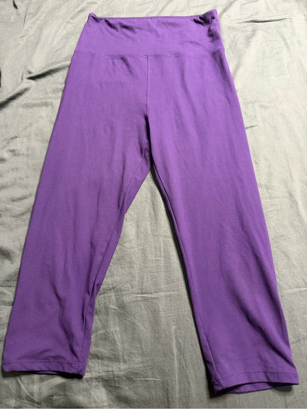 Women's High-Waist Purple Performance Leggings